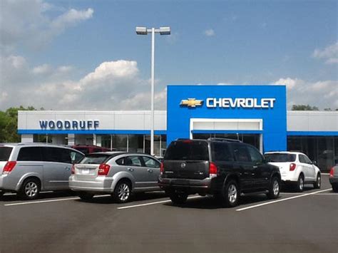 Woodruff chevrolet - Woodruff Chevrolet Inc. Sales 864-670-2504; Service 864-362-9212; Parts 864-476-8181; 6007 Highway 101 Woodruff, SC 29388; Service. Map. Contact. Woodruff Chevrolet Inc. 